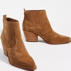 Sam Edelman Winona Bootie // Women size 9.5 // Hazelnut Suede